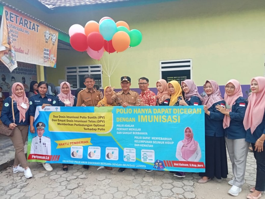 KAMPUNG GAYA BARU III LOUNCING IPV (Inactive Polio Virus Vaksin)